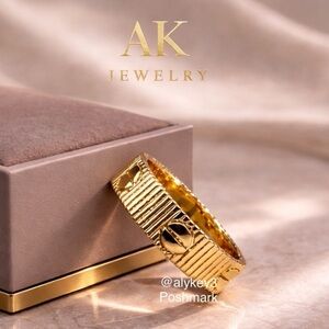 💎LUXURY Textured Ring Groove Screw Style Love Flex